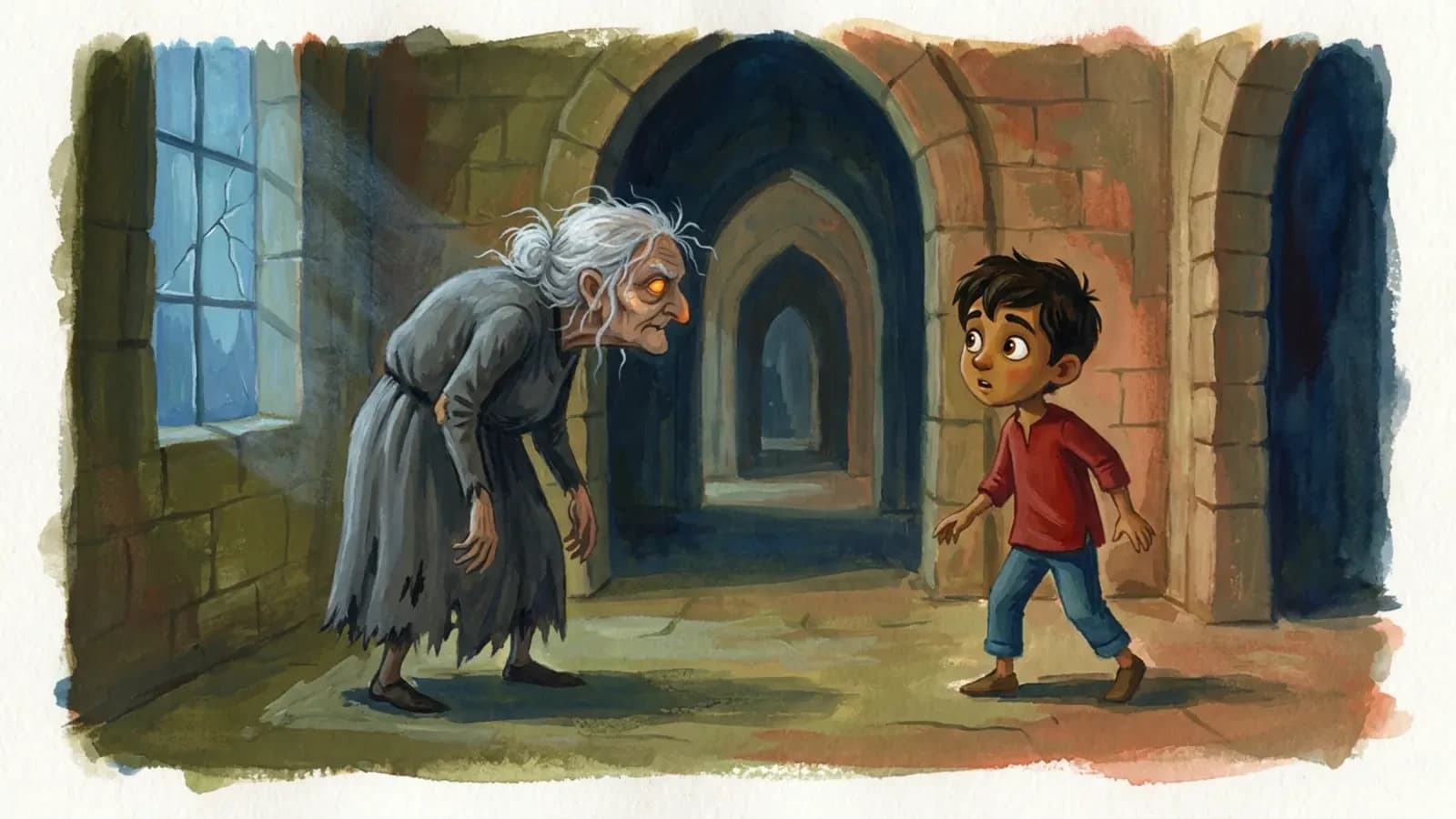 مينا تخبر ثائر أنها تعيش في القصر منذ كانت في عمره